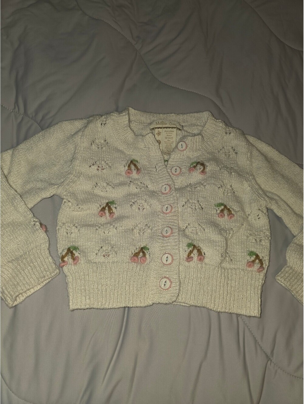 Matilda Jane (Hello Lovely) Sweet Cherries Cardigan Sweater Toddler Girl Size 2